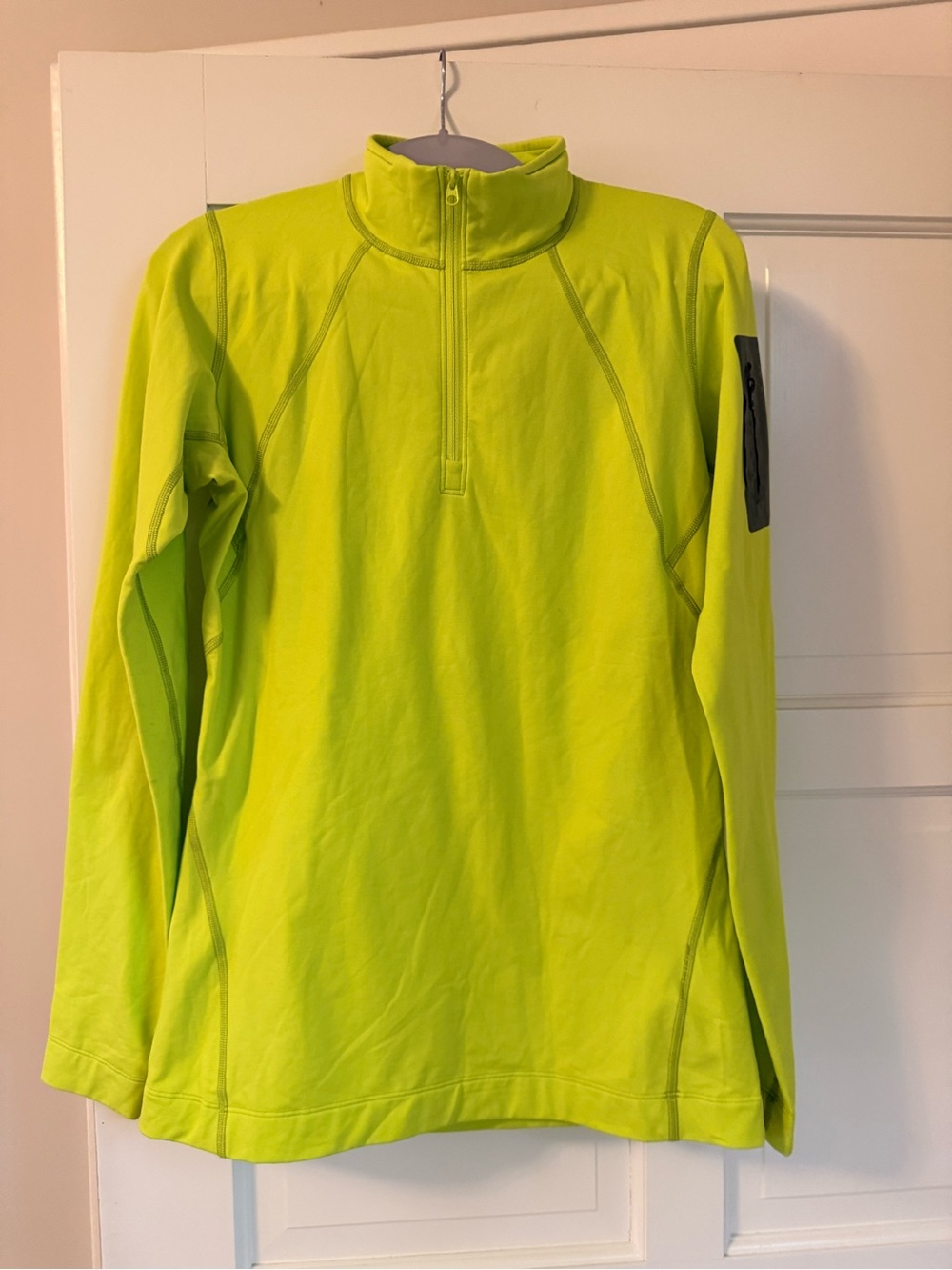 Arc’teryx Neon Lime Quarter-Zip Pullover